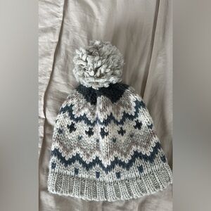 Cozy Knit Pom-Pom Beanie for Kids